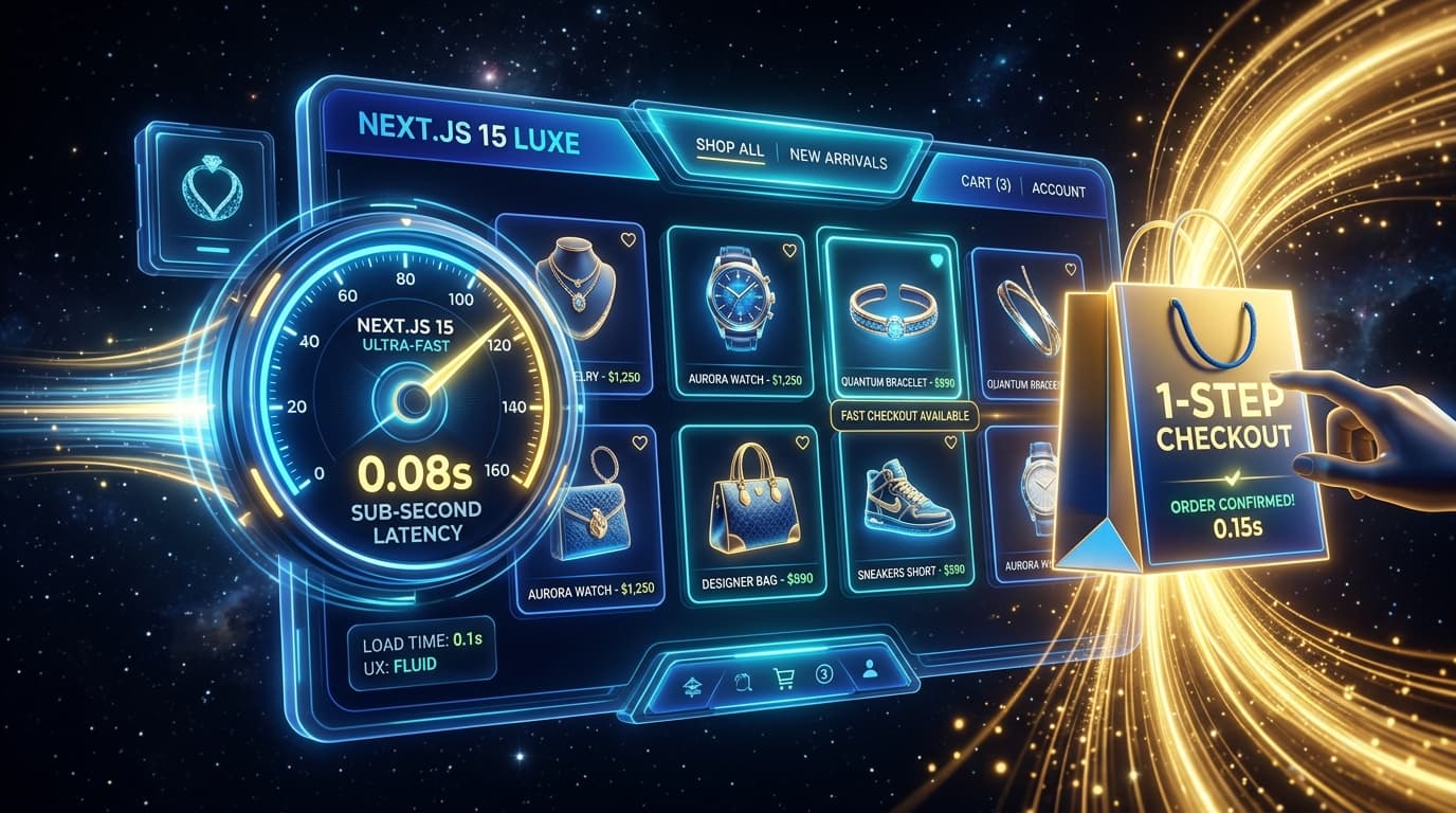 لماذا تختار Next.js 15 لبناء متجرك الإلكتروني في 2026؟