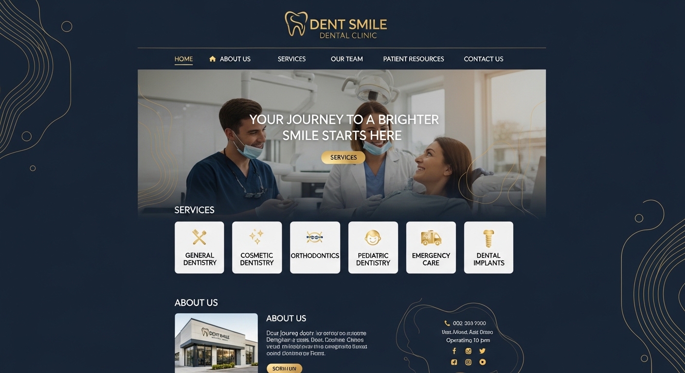 عيادة دينت سمايل للأسنان