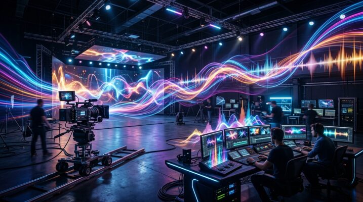Futuristic studio with holograph… 202607010224